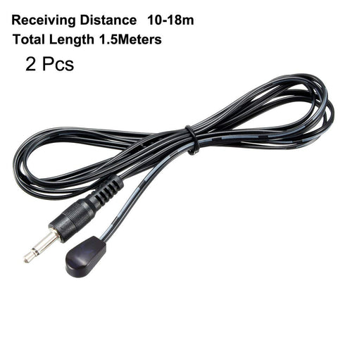 uxcell IR Infrared Emitter Extension Cable, 4.9ft Long, 45 Degree Emission Angle, 2pcs