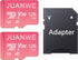 JUANWE 128GB Micro SD Card 2 Pack with SD Adapter, C10 U3 A1 V30 Memory Card, Pink