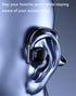 Bone Conduction Headphones Bluetooth Open Ear, Wireless On Ear Headphones with Up to 38 Hours Playtime