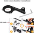 VVHOOY Aluminum Bike Bicycle Motorcycle Handlebar Mount Adapter for Gopro Hero 11/10/9/8/7/6/5/4 Action Camera