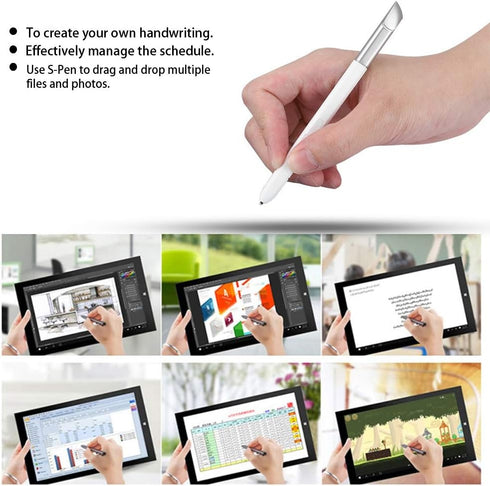 A+ Touch Capacitive Stylus Pen for Galaxy Note 10.1 N8000 N8020 N8010 Tablet, White Basics
