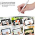 A+ Touch Capacitive Stylus Pen for Galaxy Note 10.1 N8000 N8020 N8010 Tablet, White Basics