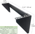 JINGCHENGMEI 19 Inch 2U 125 lb (1) Heavy Duty Vertical Wall Mountable Rack and Wall Mountable Server Rack