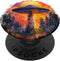 PopSockets Standard PopGrip - Whimsical Paranormal UFO Mushroom Nature