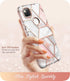 i-Blason Cosmo Series Slim Protective Case for Google Pixel 4a (5.8 inch, 2020), Stylish with Built-in Screen Protector