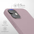 kwmobile 12 12 Case Compatible with Apple iPhone / iPhone Pro Case - Soft Slim Protective TPU Silicone Cover - Nude