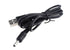 FitTurn 5V DC Power Cord USB to DC 3.5mm x 1.35mm Barrel Jack Adapter Connector Charging Cable Plug (Black)