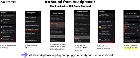 USB C Headphones for Samsung Galaxy S24 Ultra S23 FE S22 S21, Magnetic Wired Earbuds with Microphone Volume Control