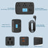 Universal Travel Adapter 220v to 110v Converter with 3 AC Outlets, 2 QC3.0, 1 PD30W, 250W Combo
