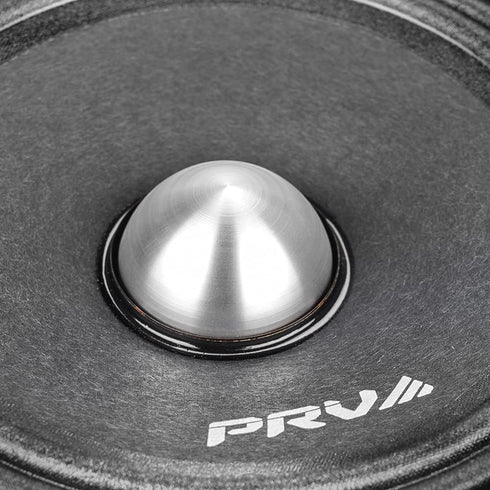 PRV AUDIO 8MR400B-4 8 Inch Slim Shallow Midrange Buller Speaker, 4 Ohm, 400 Watts Program Power, 200 Watts RMS, Compact