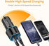 Fast USB C Car Charger, Compatible with Google Pixel 8/7/6/5, 30W Power Delivery & Quick Charge, Type C Cable