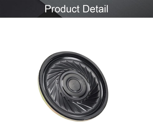 Fielect DIY Magnetic Speaker - 2W 8 Ohm 36mm Diameter Round Shape Replacement Loudspeaker (1pcs)
