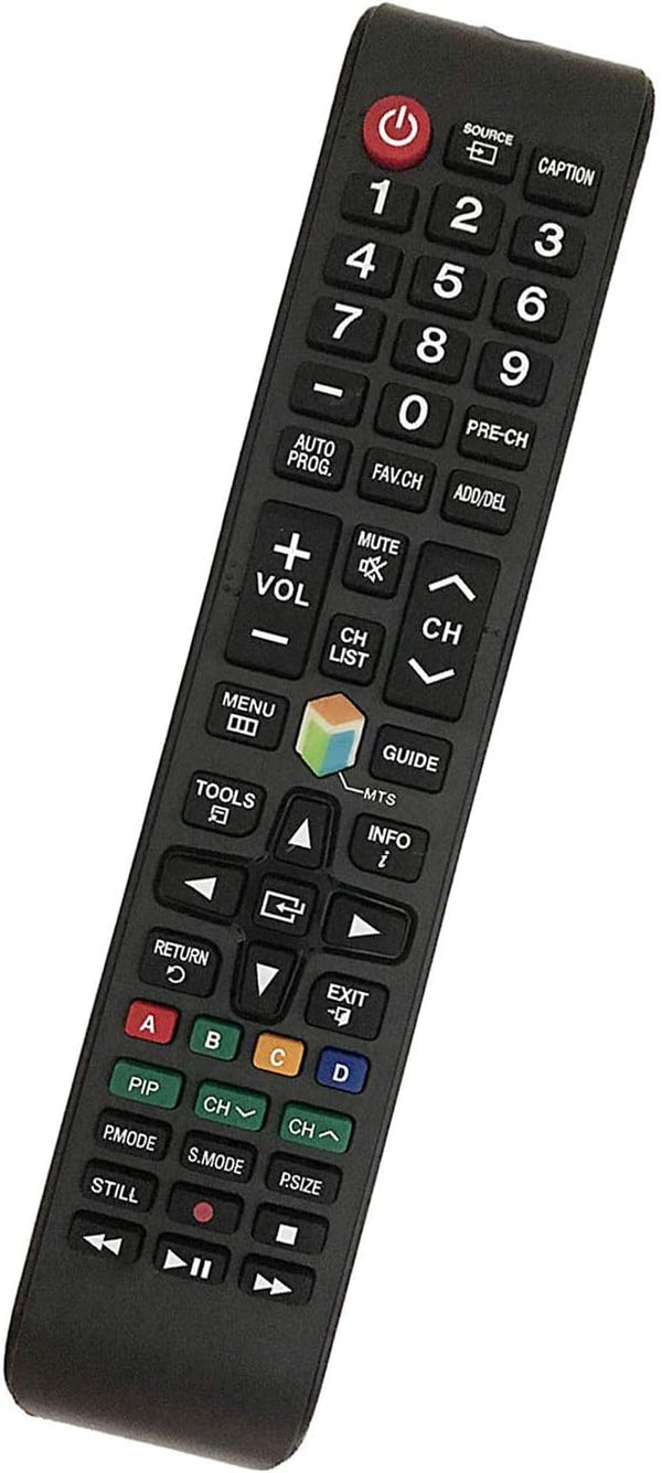 Replaced Remote Control for Samsung HPS5033XL, Compatible with LCD LED Plasma TV Models