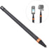 Yunseity 9.8ft 9 X3 2 X2 Action Camera Selfie Stick, Extendable Selfie Stick, Sections Aluminum Alloy Camera Selfie