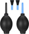 Larrel Air Blower Pump Cleaning Tools with Soft Brush, 2 Pcs Manual Air