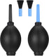 Larrel Air Blower Pump Cleaning Tools with Soft Brush, 2 Pcs Manual Air