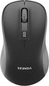 seenda Wireless Mouse, Bluetooth Mouse for Laptop - Dual Mode (Bluetooth + 2.4G USB) Compatible with MacBook and Windows