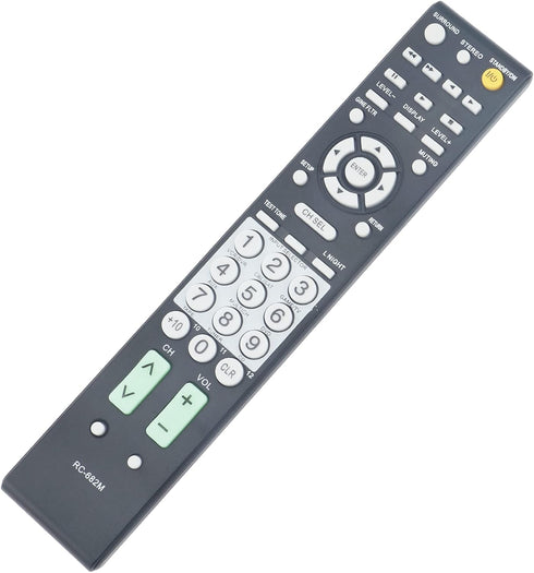 WINFLIKE Replacement IR Remote Control for Onkyo AV Receiver, fits RC-682M, RC-681M, RC-607M, HT-R340, HT-R530,