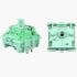 GATERON Cap Anniversary Keyboard Switches - Pre-lubed Blue Green Color - Compatible with RGB MX Mechanical Keyboards