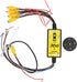 Aramox 4 1 Car Backup Camera Splitter Switch Input, Output Intelligent Car Video Switcher Converter Comes with Remote