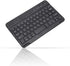 Thin 7 Inch Rechargeable Russian Keyboard, Bilingual Bluetooth for Android, Windows, iOS