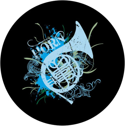 French Horn Music Band Instrument Gift PopSockets PopGrip: Swappable Grip for Phones & Tablets