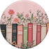 SAVARLO Pink Book Theme Floral Girly Book Lover Flowers PopSockets Adhesive PopGrip