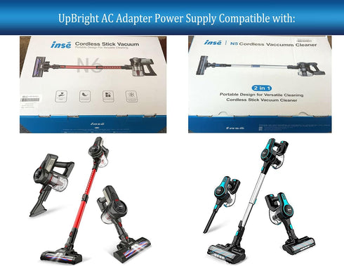 UpBright 27V AC/DC Adapter for Inse N6 N6S N5 N5S V70 N6-1 US N6-2 N500 N550 N560 N570 N600 N660 N670 N650