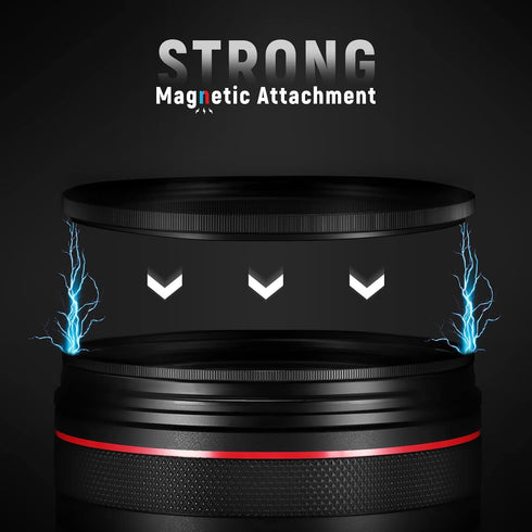 NEEWER 55mm 4-in-1 Magnetic Lens Filter Kit, ND1000+MCUV+CPL+Adapter Ring, Waterproof HD Optical Glass
