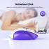 MEETION Wireless Mouse for Laptop, Ergonomic Rechargeable Mouse with USB and Bluetooth, 4 Adjustable DPI, Purple White