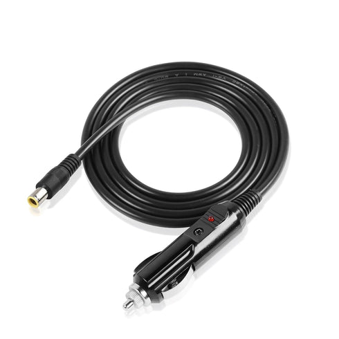GINTOOYUN 12V DC 8mm Cigarette Lighter Cable, DC7909 7.9 x 5.5mm Charger