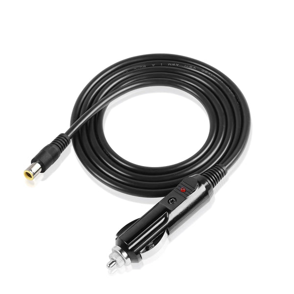 GINTOOYUN 12V DC 8mm Cigarette Lighter Cable, DC7909 7.9 x 5.5mm Charger