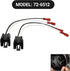 YYTQP 4 72-6512 1500 PCS Door Speaker Wiring Harness, Audio Speaker Wire Cable Compatible with Select Ram Dodge Durango