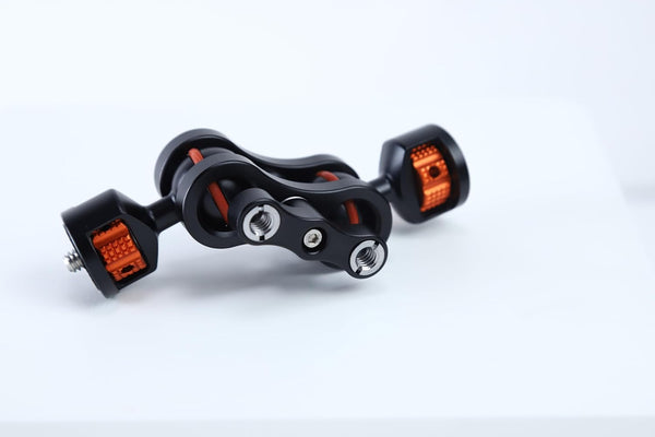 AFEFT Articulating Magic Arm with Double Ball Heads, 1/4" Screw Mount with Non-Slip