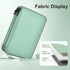 Leather Cord Organizer Bag, Waterproof Travel Case for Charger & Electronic Accessories, Portable Tech Organizer (Light