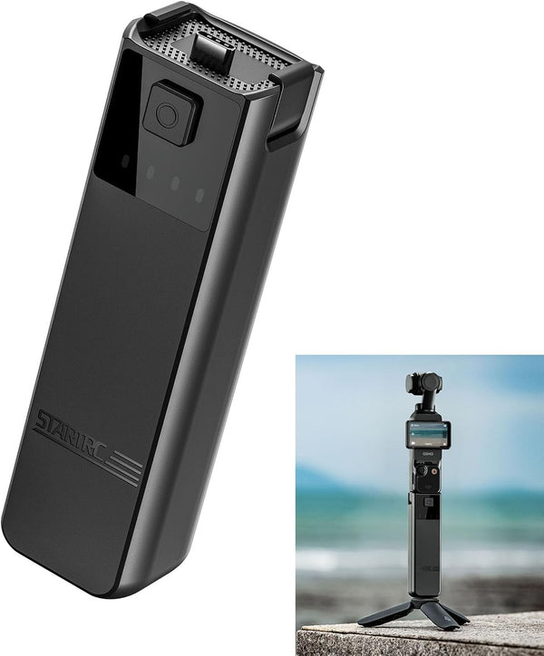 LICHIFIT Mobile Power Bank 22.5W Fast Charging for DJI Osmo Pocket 3, Handheld Extended Battery Grip, Portable