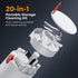 K&F Concept 20-in-1 Keyboard Cleaning Kit Laptop Cleaner, Multifunctional Electronic Device Cleaning Tool, for iPhone AirPods MacBook iPad, Camera PC Monitor Earbud TV Tablet Screens