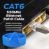 Cables Direct Online Cat6 3FT Ethernet Patch Cable, 550Mhz, Compatible with PC, Laptop, Router, Blue
