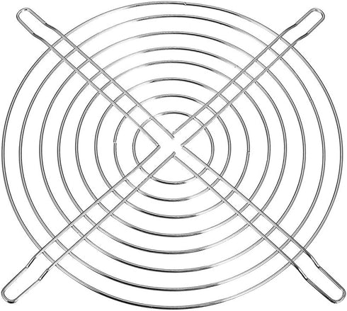 uxcell Cooling Fan Grill Metal Finger Guard, 230mm x 230mm for 180mm x 180mm Case Computer, Pack of 2