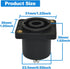 speakon Connector, Speaker Jack Twist Lock 4 Pole Square, Compatible with Speakon NL4MP, NL4MPR, NL4FC (8 Packs Black)