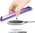 KIOMY Clear Case for Samsung Galaxy S9, Shockproof Bumper Protective Cover with Hybrid Design Hard PC Back + Flexible