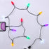 LED Christmas Light Phone Charger Cord, USB Charging Cable Gift for Phone 14/13/12/11 Pro/XS/XS Max/XR/X/8 Plus/7s Plus.