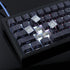 Tsungup Custom Keycaps, PBT Side Printed Keycap Set, 135 Keys Contour Line Keycaps for Cherry MX Switches, Black