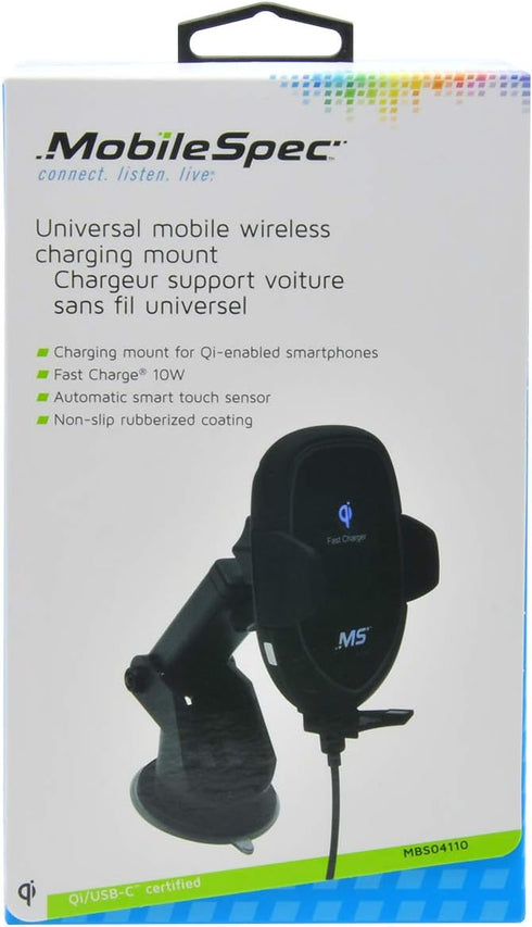 MobileSpec Universal Wireless Qi Charging Mount