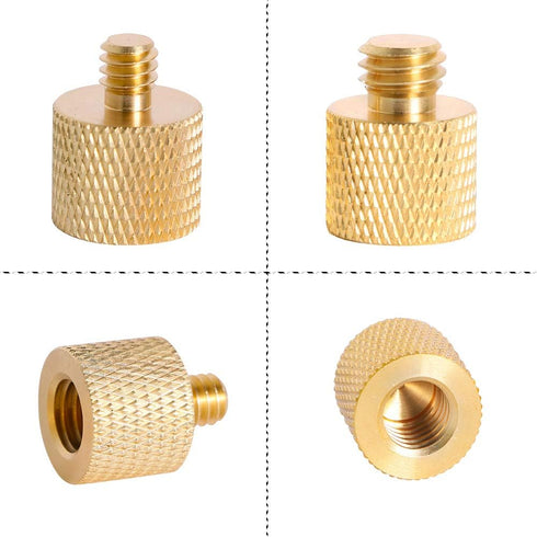 26PCS Camera Screws Mount Set - 1/4 Inch and 3/8 Inch Threaded Converter Screws for DSLR