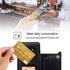Samsung Galaxy S10 Wallet Case by NKECXKJ, PU Leather, Shockproof Flip Cover with Card Holder & Screen Protector, Black