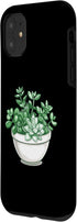 Jade Plant Crassula Ovata Lucky Plant Money Tree 11 iPhone Jade Plant With Succulents Case