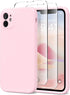 iPhone 11 Case, Chalk Pink, Slim Shockproof, MagSafe Compatible, Full Camera Protection, Includes 2 Screen Protectors.