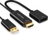 CableCreation HDMI to DisplayPort Adapter with USB Power, 4K X 2K@60Hz HDMI Male