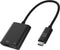Scosche CAAP StrikeLine USB Type-C Headphone Adapter with 3.5mm Aux Input and USB-C Charging Port
